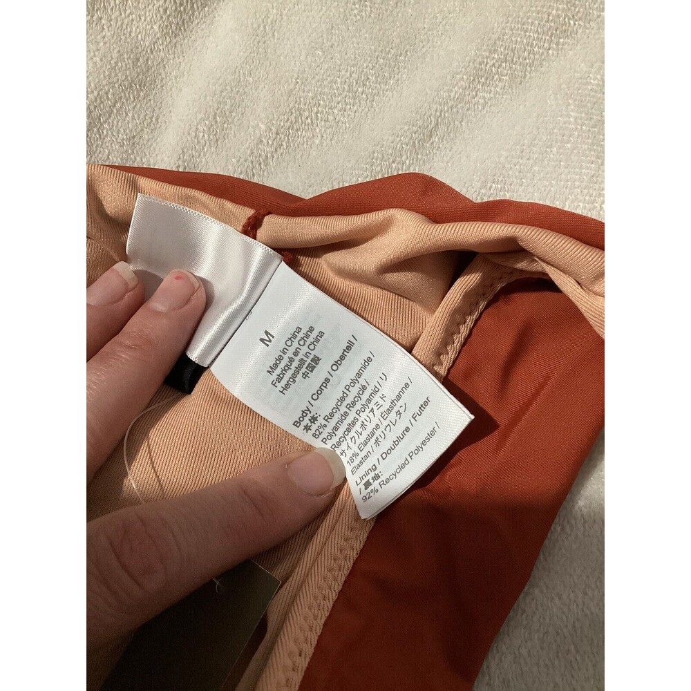 J. Crew Rust Red Tie-Side Bikini Bottom - Picture 7 of 7